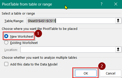 Applying Pivot Table with "Show Report Filter Pages"