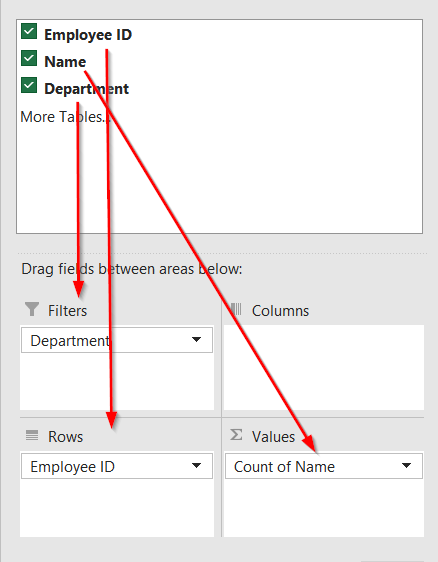 Applying Pivot Table with "Show Report Filter Pages"