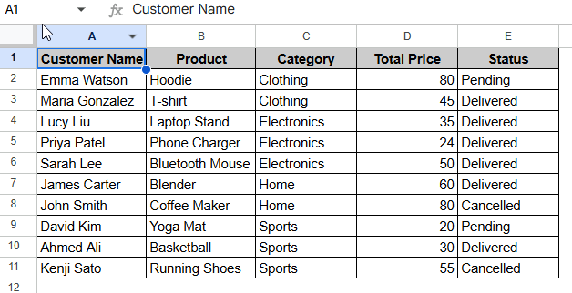 Using Apps Script to Lock Data Structure