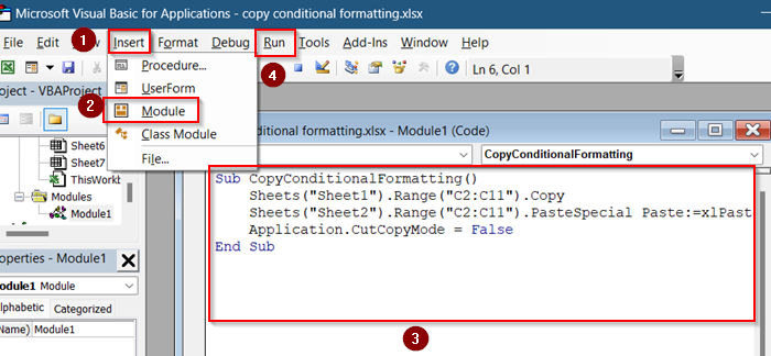 Automate Using VBA Code