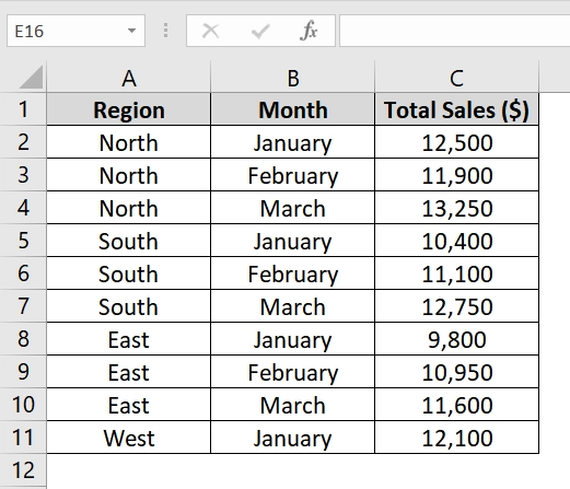 Using Context Menu to Insert Multiple Page Break in Excel