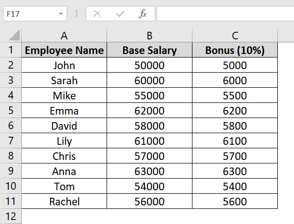 Using Keyboard Shortcut to Trace Dependents in Excel