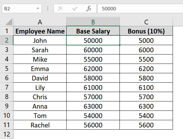 Using Keyboard Shortcut to Trace Dependents in Excel