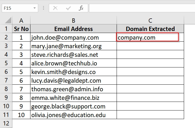 Applying RIGHT, LEN, and SEARCH Functions To Extract Text After Character