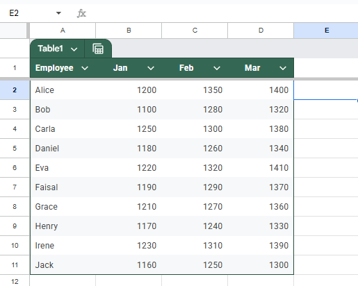 Import a Simple Range from Another Google Sheet