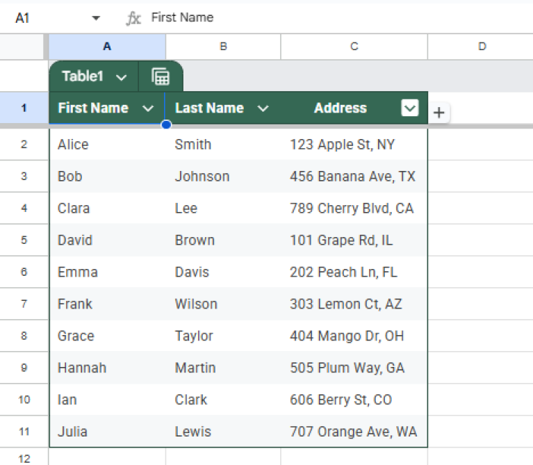 How to Print Labels from Google Sheets (3 Quick Methods) - Excel Insider