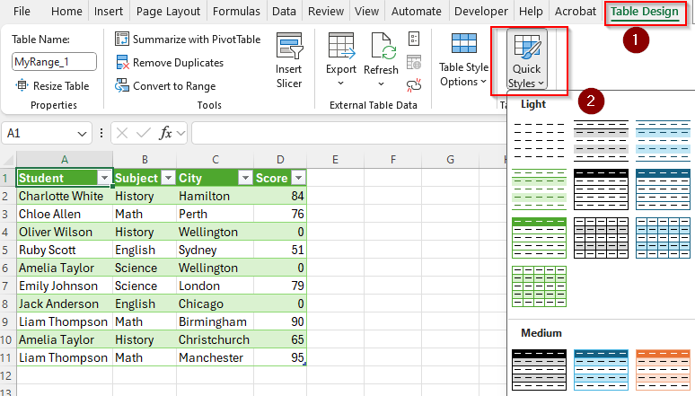 Replacing Blank Cells with Power Query