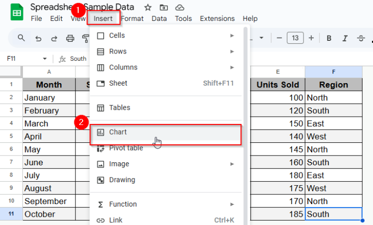 How to Add Data Labels in Google Sheets (with Easy Steps) - Excel Insider