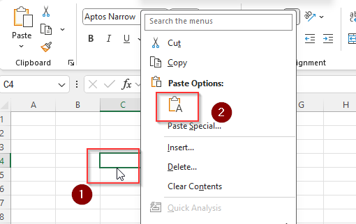 Copy and Paste Notepad Data to Excel