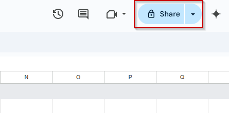 Make Sure You’re the Sheet Owner or Editor