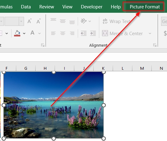 Implementing Built In Compress Pictures feature to Reduce Excel File Size