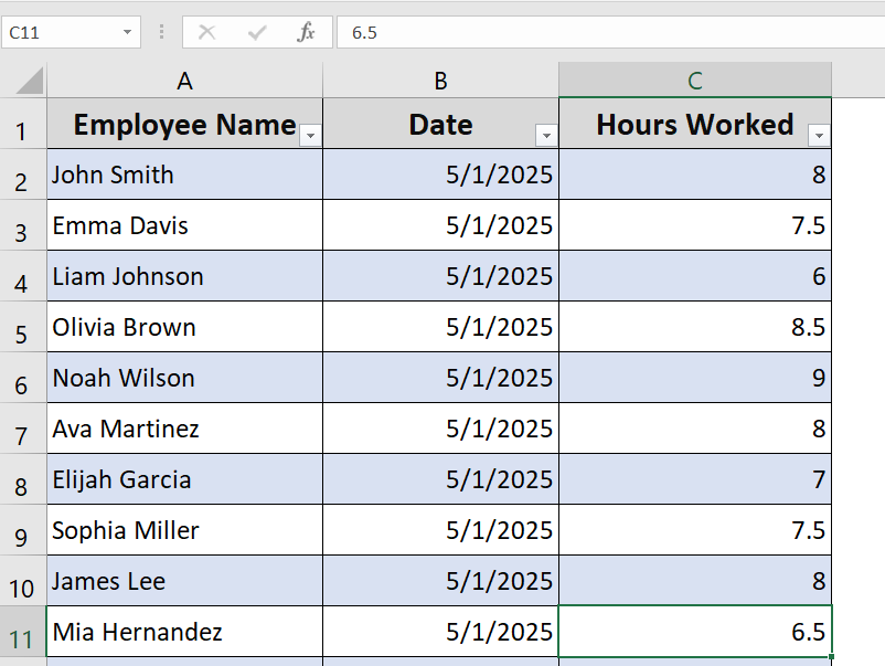Enable Structured References for Dynamic Formulas