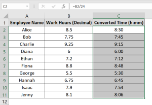 How to Convert Number to Hours and Minutes in Excel - Excel Insider