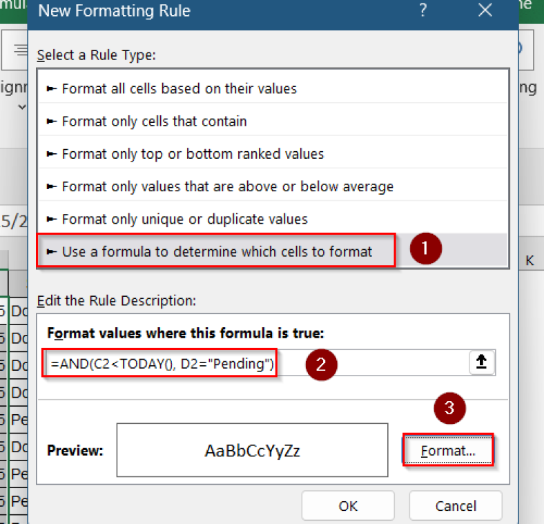 Conditional Formatting to Highlight Overdue Dates in Excel - Excel Insider