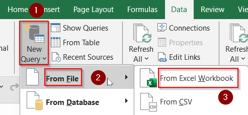 Use Power Query to Import Data from a Closed Workbook