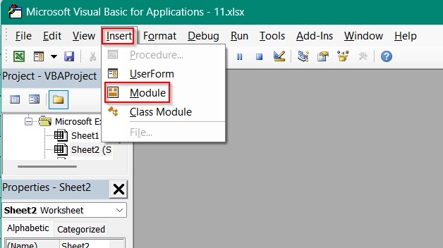 Implementing VBA Macro