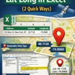 featured image - convert address to lat long in excel