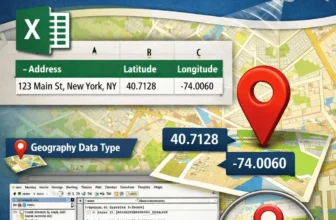 featured image - convert address to lat long in excel