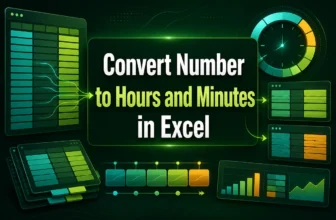 featured image - convert number to hours and minutes in excel