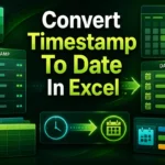 featured image - convert timestamp to date in excel