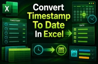featured image - convert timestamp to date in excel