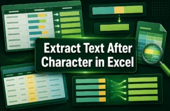 featured image - excel extract text after character