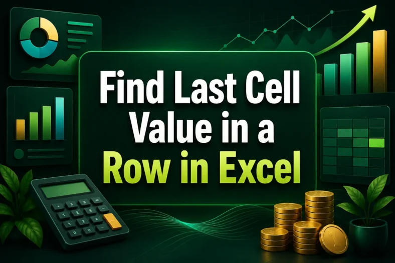 featured image - find last cell with value in a row in excel