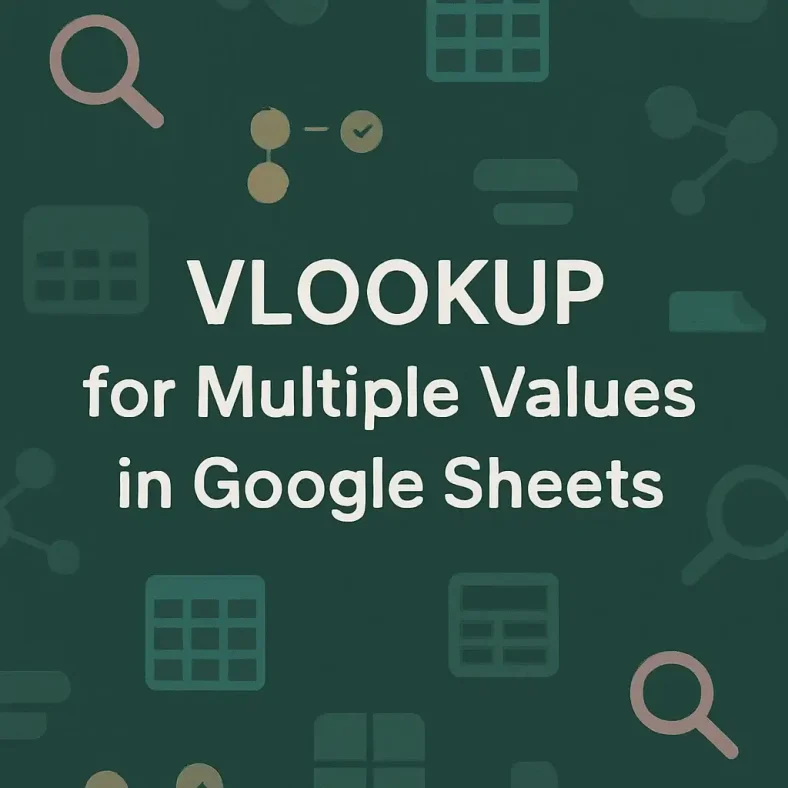 featured image - google sheets vlookup multiple values