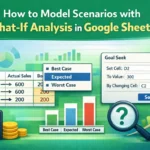 featured image - google sheets what if analysis