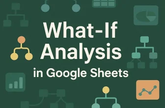 featured image - google sheets what if analysis