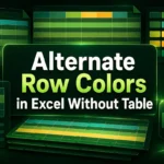 featured image - how to alternate row colors in excel