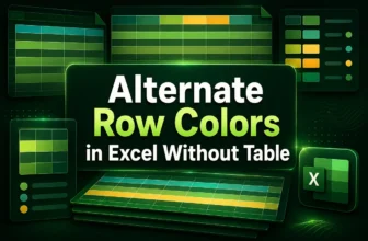 featured image - how to alternate row colors in excel