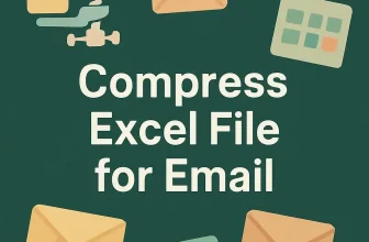 featured image - how to compress excel file for email