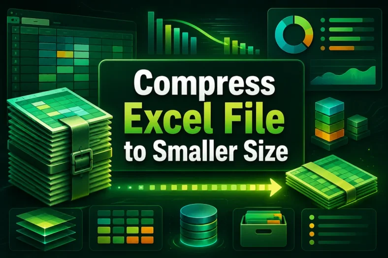 featured image - how to compress excel file to smaller size