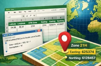 featured image - how to convert lat long to utm in excel