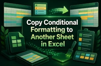 featured image - how to copy conditional formatting to another sheet in excel
