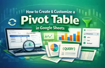 featured image - how to create a pivot table in google sheets