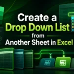 featured image - how to create drop down list from another excel sheet