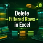 featured image - how to delete filtered rows in excel