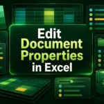 featured image - how to edit document properties in excel