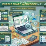 featured image - how to enable share workbook in excel