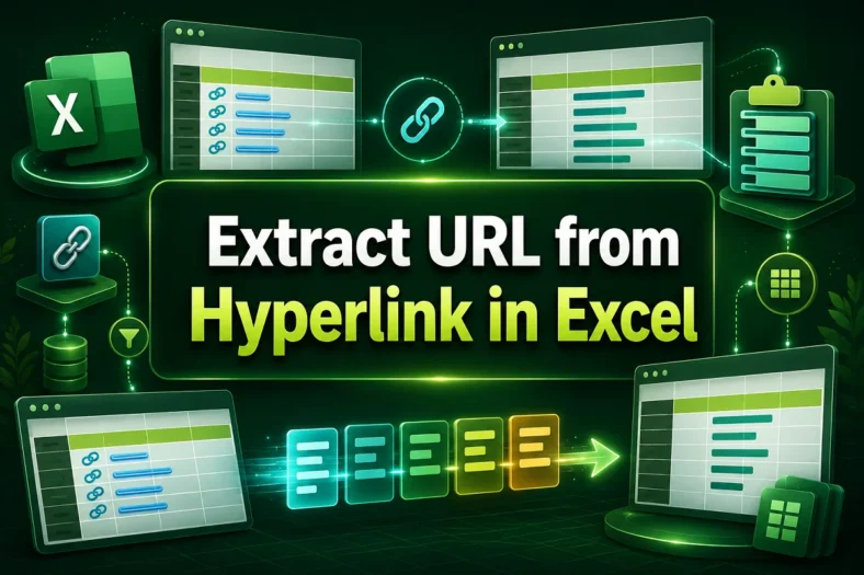 featured image - how to extract url from hyperlink in excel
