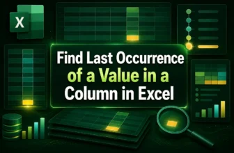 featured image - how to find last occurrence of a value in a column in excel