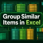 featured image - how to group similar items in excel