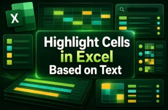 featured image - how to highlight cells in excel based on text