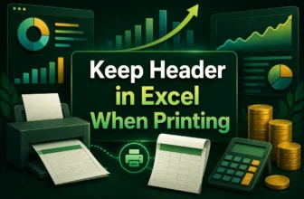 featured image - how to keep header in excel when printing