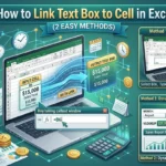 featured image - how to link text box to cell in excel