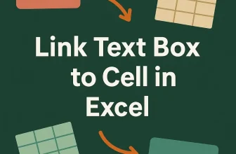 featured image - how to link text box to cell in excel