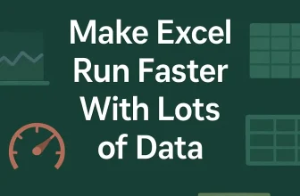 featured image - how to make excel run with lots of data
