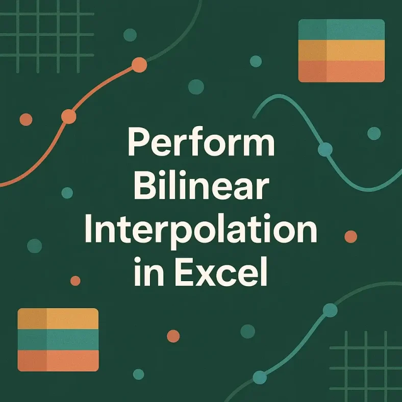 featured image - how to perform bilinear interpolation in excel